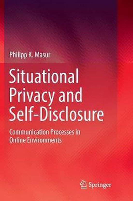 Situational Privacy and Self-Disclosure - cover