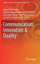 Studies in Systems, Decision and Control- Communication: Innovation & Quality