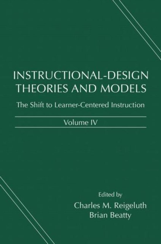 Instructional-Design Theories and Models, Volume IV - cover