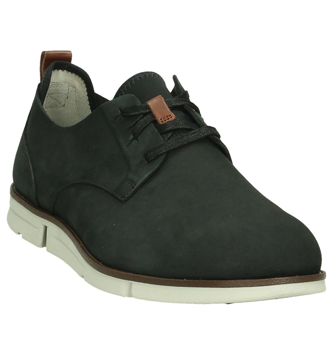 Clarks - Trigen Lace - Casual schoen veter - Heren - Maat 42 - Zwart -  Black Nubuck | bol.com
