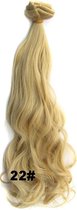 Clip-in hair-extensions Synthetisch Curly haar kleur:22 55cm
