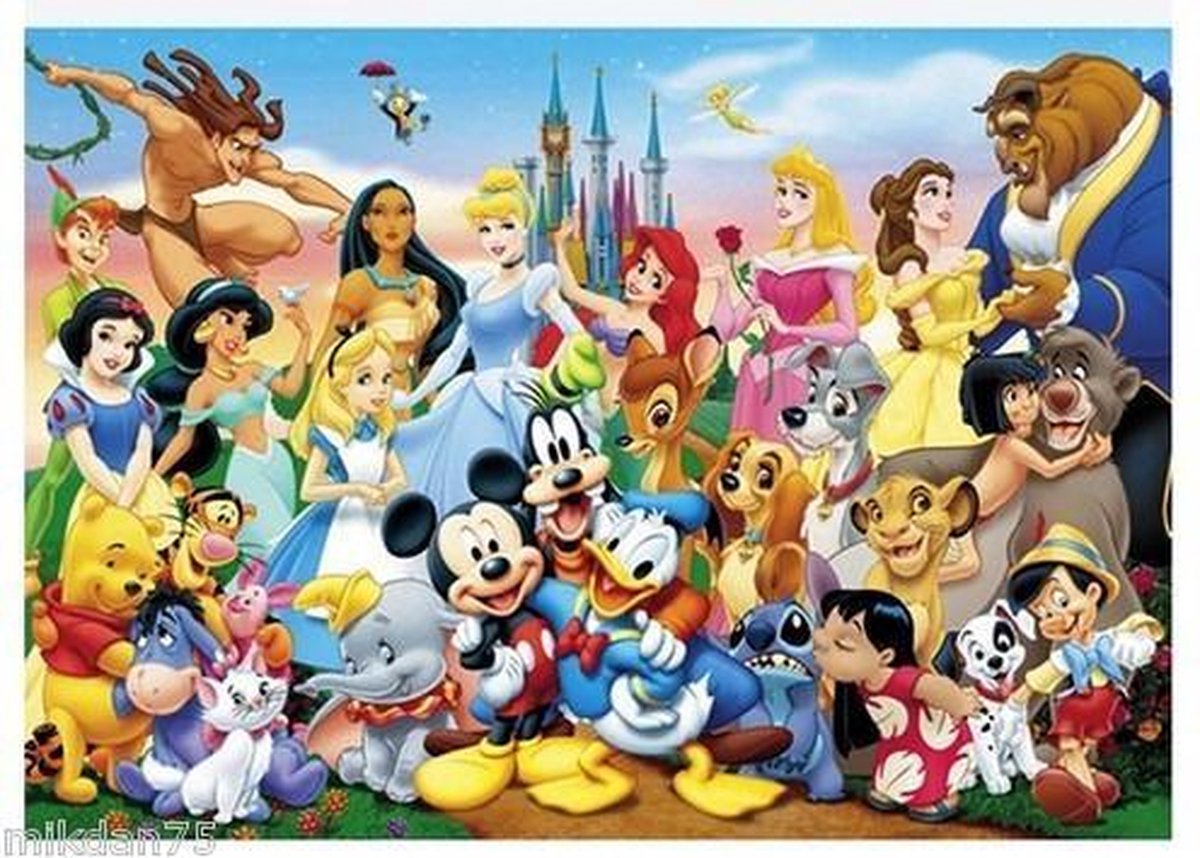 bol.com | De wondere wereld van Disney - 1000 stukjes