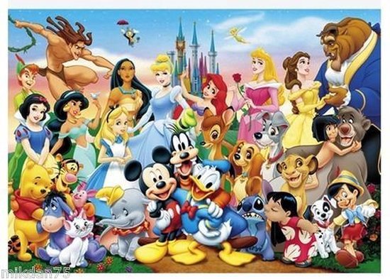 De wondere wereld van Disney - 1000 stukjes | bol.com
