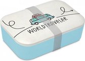 Bamboo lunchbox Worldtraveler - Milieuvriendelijk en duurzaam product