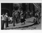 Poster An American Girl in Italy (1951) - Ruth Orkin - Large 50x70 cm - Italië: Florence