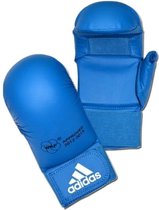 adidas WKF Karatehandschoen Met Duim Blauw Small