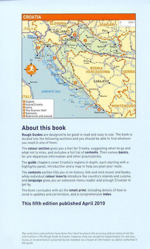Rough Guide To Croatia - cover