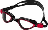 #DoYourSwimming - Zwembril incl. transportbox - »Predator« - anti-fog systeem, krasbestendige glazen met geïntegreerde UV-bescherming  - Vanaf ca. 12 jaar & volwassenen - rood