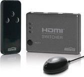 Marmitek Connect 310 - Full HD HDMI Switcher met 3D ondersteuning - Grijs