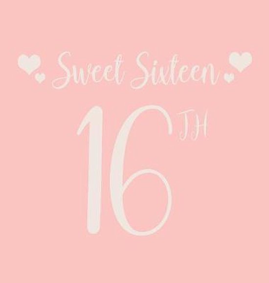 Happy 16th Birthday Guest Book (Hardcover) - cover