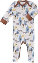 Fresk pyjama met voet Fox blue