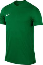 Nike Park VI SS Teamshirt Junior  Sportshirt - Maat 152  - Unisex - groen Maat XL - 158/170