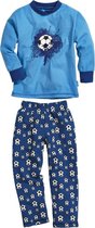 Playshoes Pyjama - Voetbal - Blauw - Maat 104