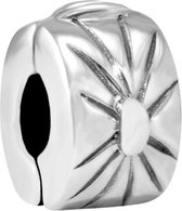 Quiges - 925 - Zilveren - Bedels -Sterling zilver - Beads - Stopper Ornament Kraal Charm - Geschikt – voor - alle bekende merken - Armband Z135