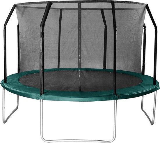 Grote trampoline veiligheidsnet 365 cm - groen |