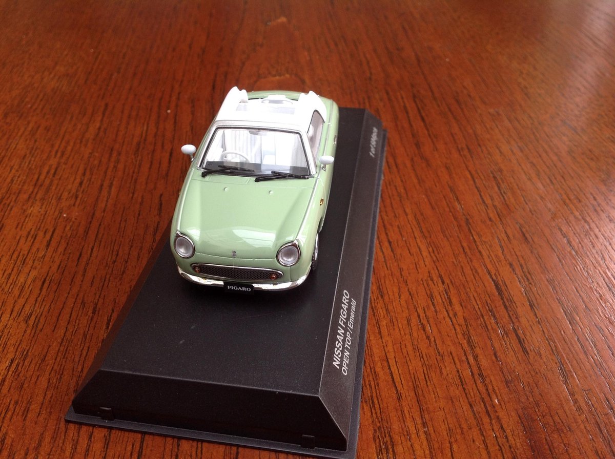 KYOSHO 1/43 NISSAN FIGARO Emerald Green 京商 日産 フィガロ