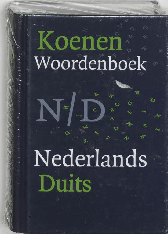 Cover van het boek 'Koenen woordenboek Nederlands-Duits'