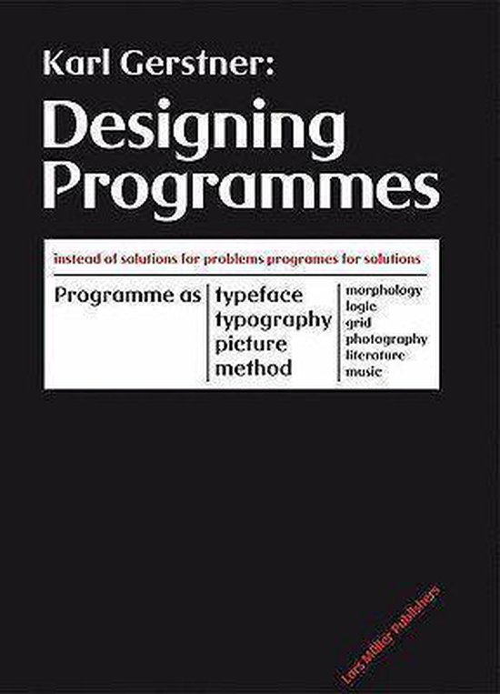 Designing Programmes - cover
