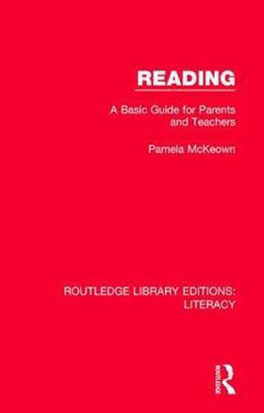 Routledge Library Editions: Literacy- Reading - cover