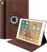 iPad 9.7 (2017 / 2018) Hoes - 360 Graden Draaibaar Book Case Cover Leer - Hoesje van iCall - Bruin