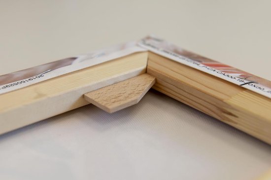 Maisons cubiques | Rotterdam | Noir – blanc| Villes | Tissu en toile | Décoration murale | 30 cm x 20 cm | Peinture | Photo sur toile