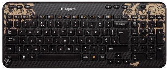 Logitech Wireless Keyboard K360 Victorian Wallpaper Belgian Layout | bol.com