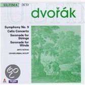 Dvorak: Symphony no 9, Cello Concerto, etc / Noras, Inbal et al
