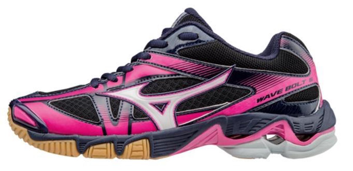 Afzonderlijk compleet bossen Mizuno Wave Bolt 6 zwart volleybalschoenen dames | bol.com