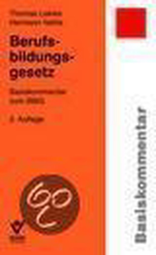 Berufsbildungsgesetz - cover