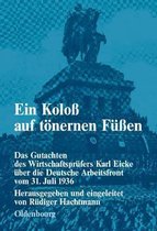 Forschungen Zur Deutschen Sozialgeschichte-Ein Kolo� auf t�nernen F��en