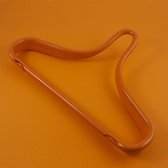 Kledinghanger VH kunststof oranje