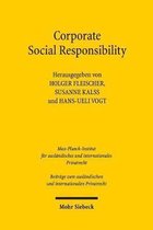 Beiträge zum ausländischen und internationalen Privatrecht- Corporate Social Responsibility