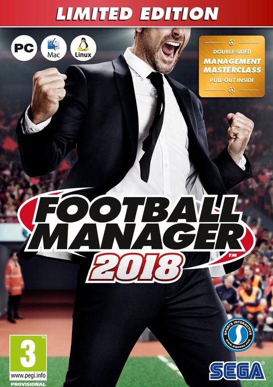 Football Manager 2018 – Limited Edition – Windows + MAC