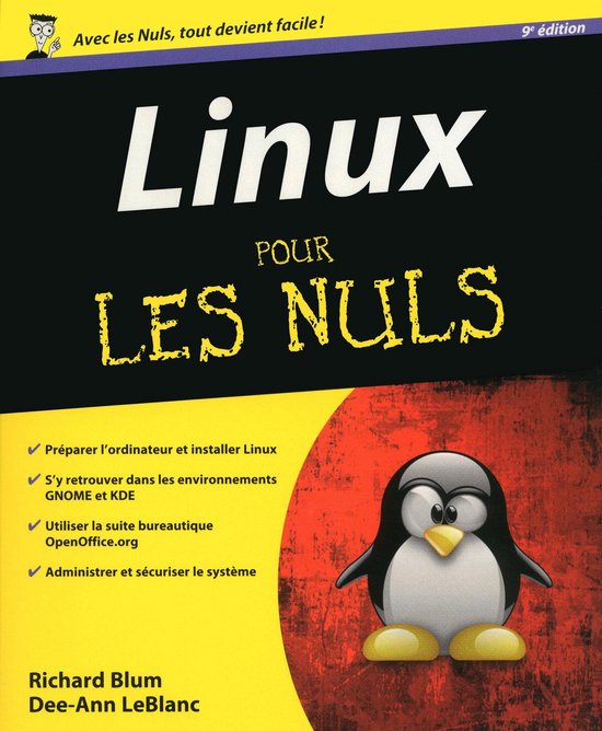 Informatique pour les nuls - Linux 9ed pour les nuls - cover