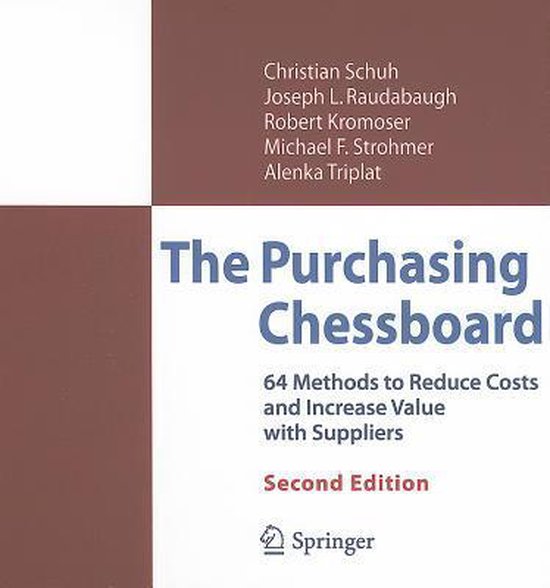 The Purchasing Chessboard - cover