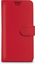 Celly wally unica universeel hoesje M 3.5-4.0 inch rood