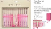 Tulip ETIMO Rose softgrip haaknaaldenset