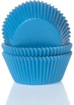 Cupcake Cupcake Bleu Cyan 50x33mm. 500 pièces