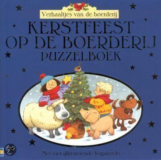 Cover van het boek 'Kerstfeest op de boerderij'