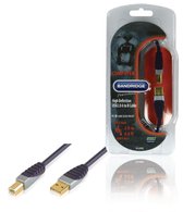 Bandridge - USB 2.0 A-B Kabel - Zwart - 2 meter
