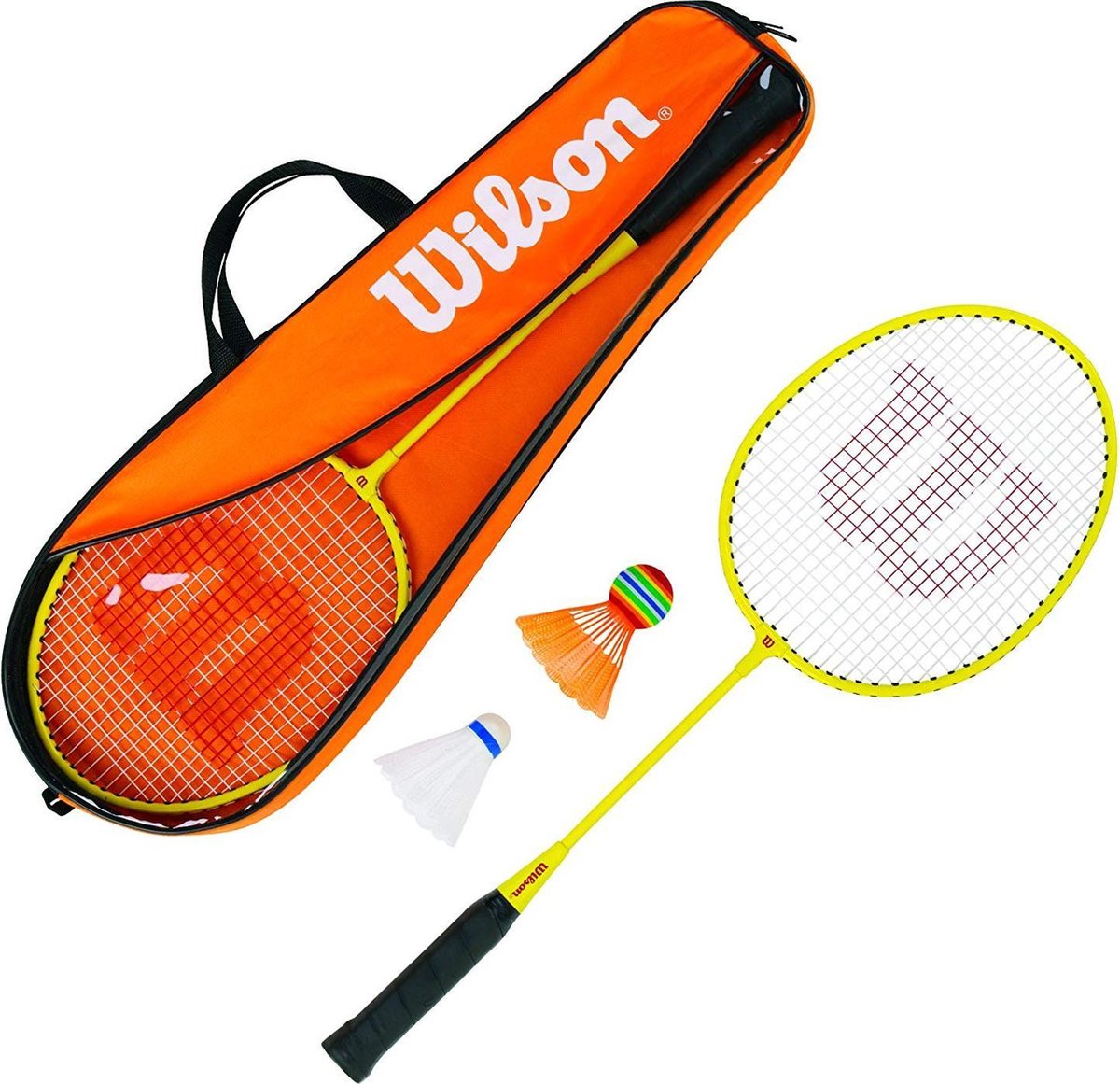 Badminton Set Wilson Junior 60 cm 2 rackets + 2 shuttles