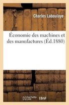 Economie Des Machines Et Des Manufactures