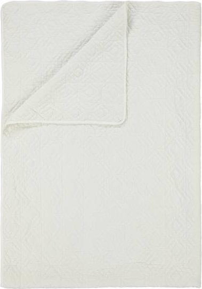 Essenza Jenz - Bedsprei - Eenpersoons - 180x265 cm - Ecru