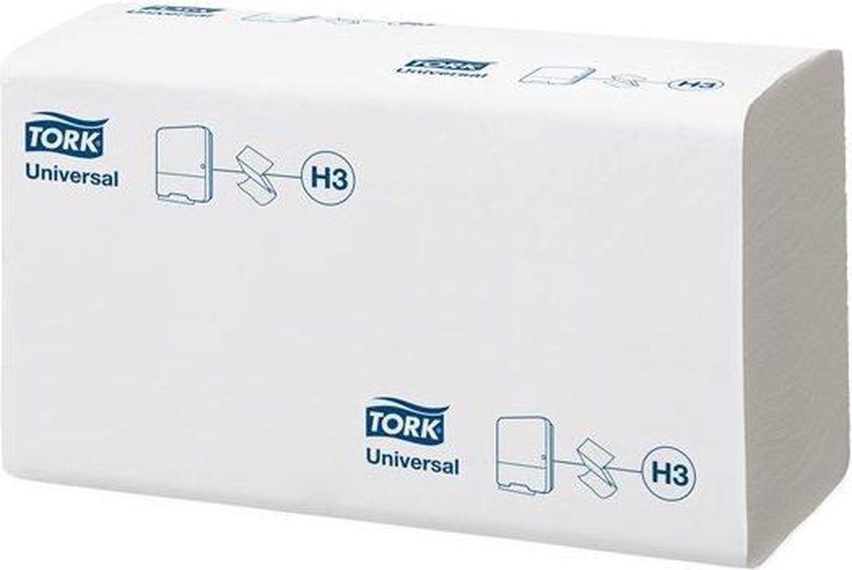 Tork Z-vouw Handdoek 1-laags Wit H3 Universal