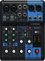 Yamaha MG06X 6 canaux Zwart mixer