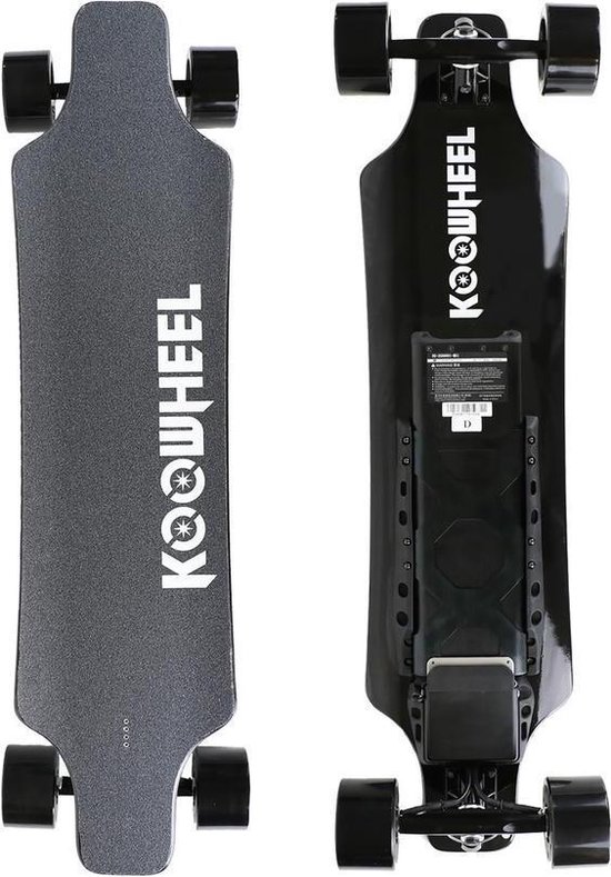 grip camera puberteit Zwart Koowheel KOOBOARD Elektrisch Skateboard Longboard 5,5 AH 3e generatie  | bol.com