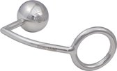 Zware cockring met anaalplug 50 mm