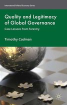 International Political Economy Series - Quality and Legitimacy of Global Governance