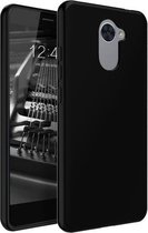 Zwart TPU siliconen case backcover hoesje voor Huawei Y7 Prime