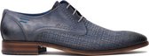 Bugatti Gagno veterschoenen blauw - Maat 42